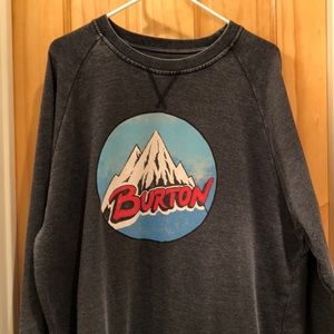 Burton sweater dark grey XL